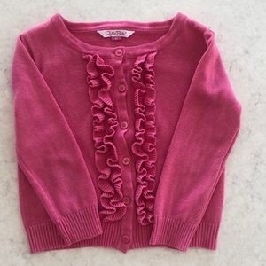 Ruffle Cardigan